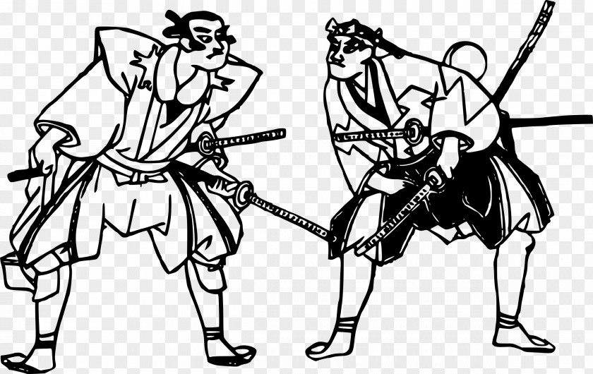 Samurai Japan Meiji Restoration Public Domain PNG