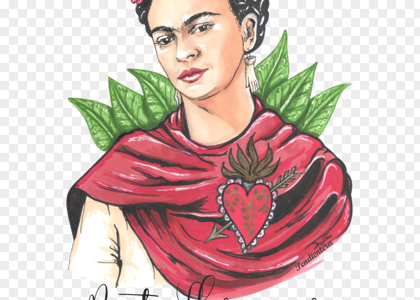 T-shirt Frida Kahlo Viva La Vida, Watermelons Artist PNG