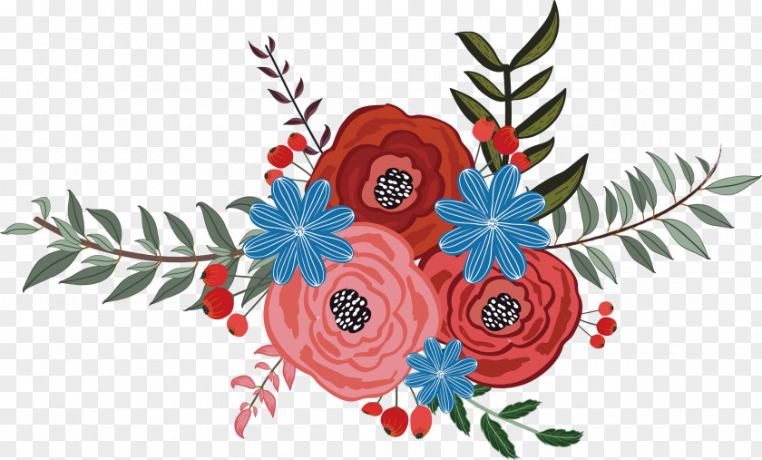 Vector Flower Euclidean Floral Design PNG