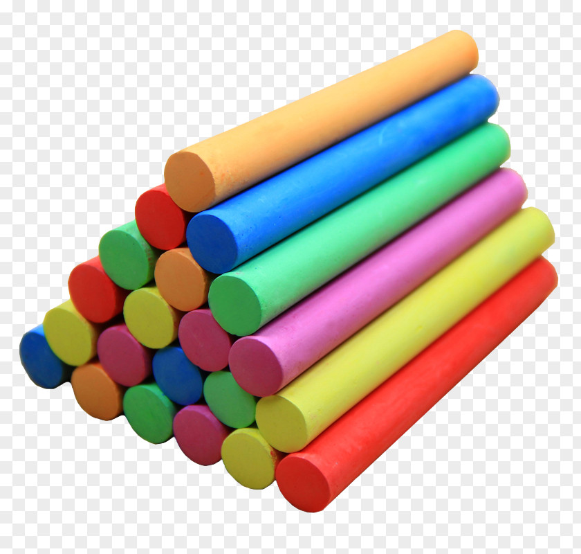 Chalk Piling Up Sidewalk Color Blackboard Marker Pen PNG