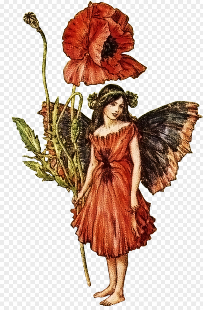 Flower Elf Croydon The Book Of Fairies Fairy Illustration PNG