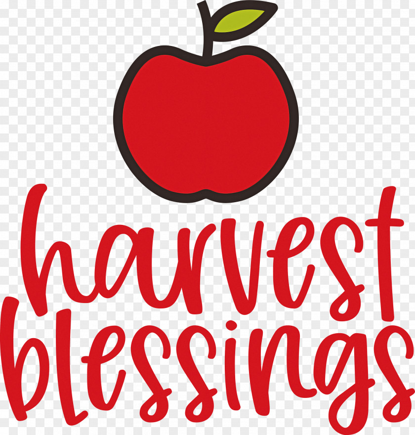 HARVEST BLESSINGS Thanksgiving Autumn PNG
