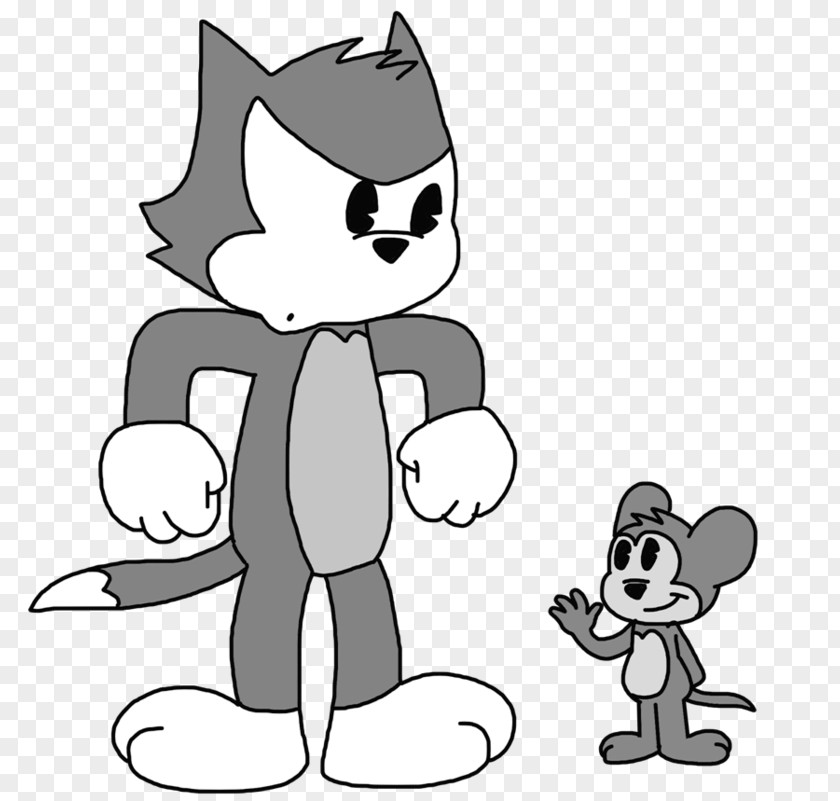 Tom And Jerry 1930s Whiskers Cartoon Drawing PNG