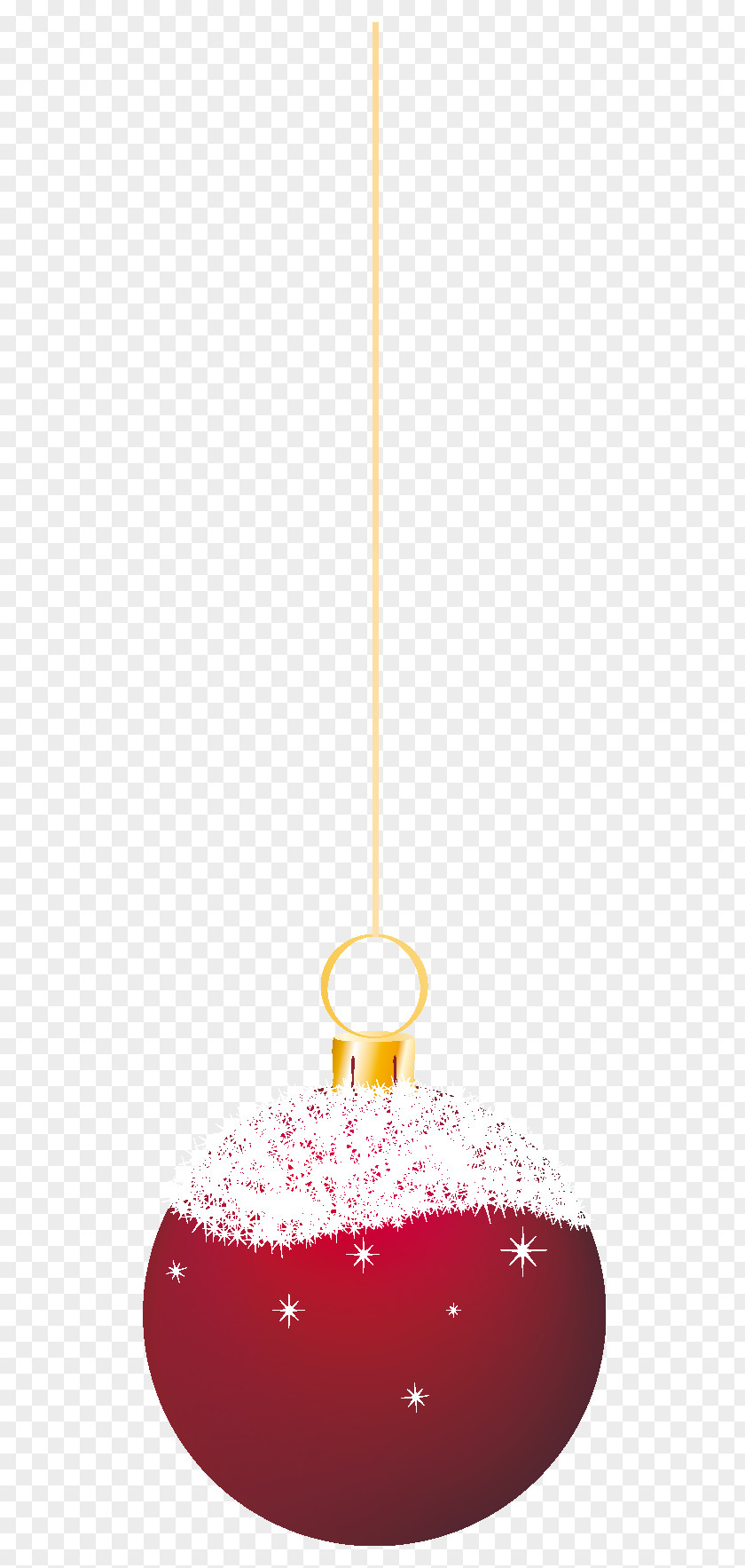 Transparent Snowy Christmas Ball Red Ornament Clipart Cup PNG