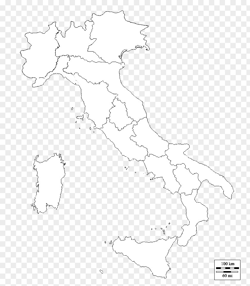 Map Of Italy Regions Blank Abruzzo PNG