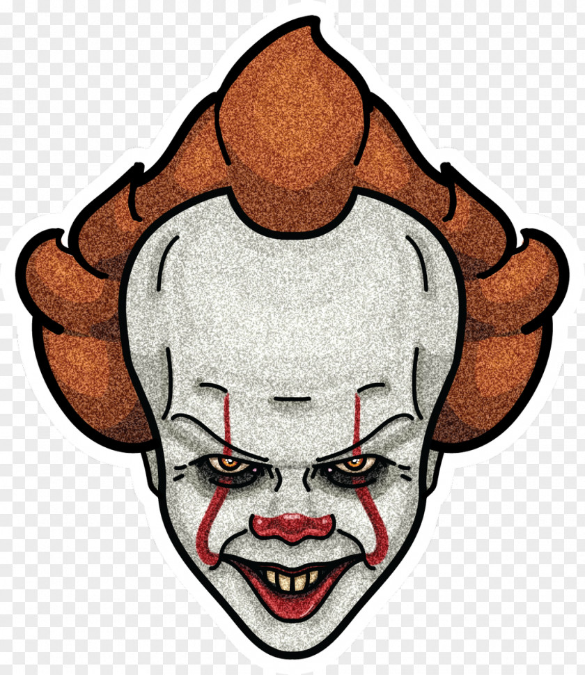 Retro Clown It Clip Art Illustration Drawing Graphic Design PNG