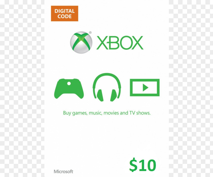 Amazon Gift Card Xbox Live 360 Microsoft Points Video Games PNG