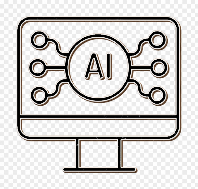 Artificial Intelligence Icon AI PNG