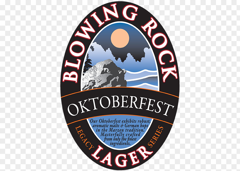 Blowing Rock India Pale Ale Logo Label PNG