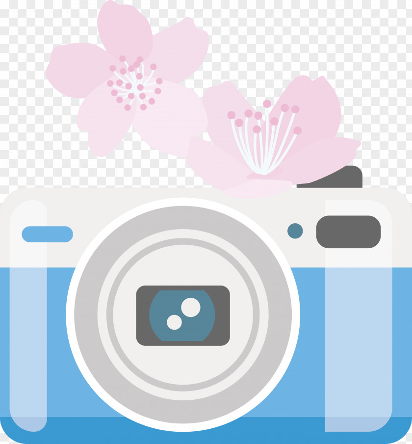 Camera Flower PNG