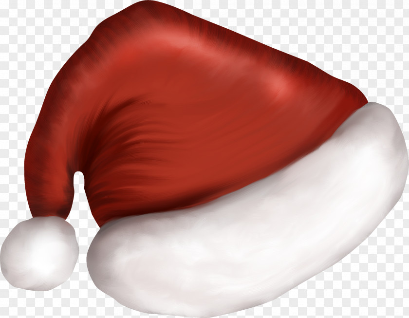 Cock Santa Claus Christmas Cap Clip Art PNG