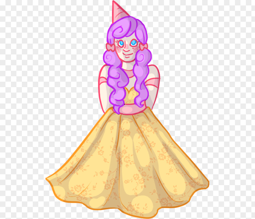 Pity Party Fairy Costume Design Cartoon PNG