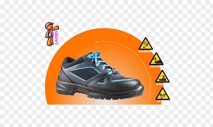 Safety Shoe Steel-toe Boot Sneakers Personal Protective Equipment PNG