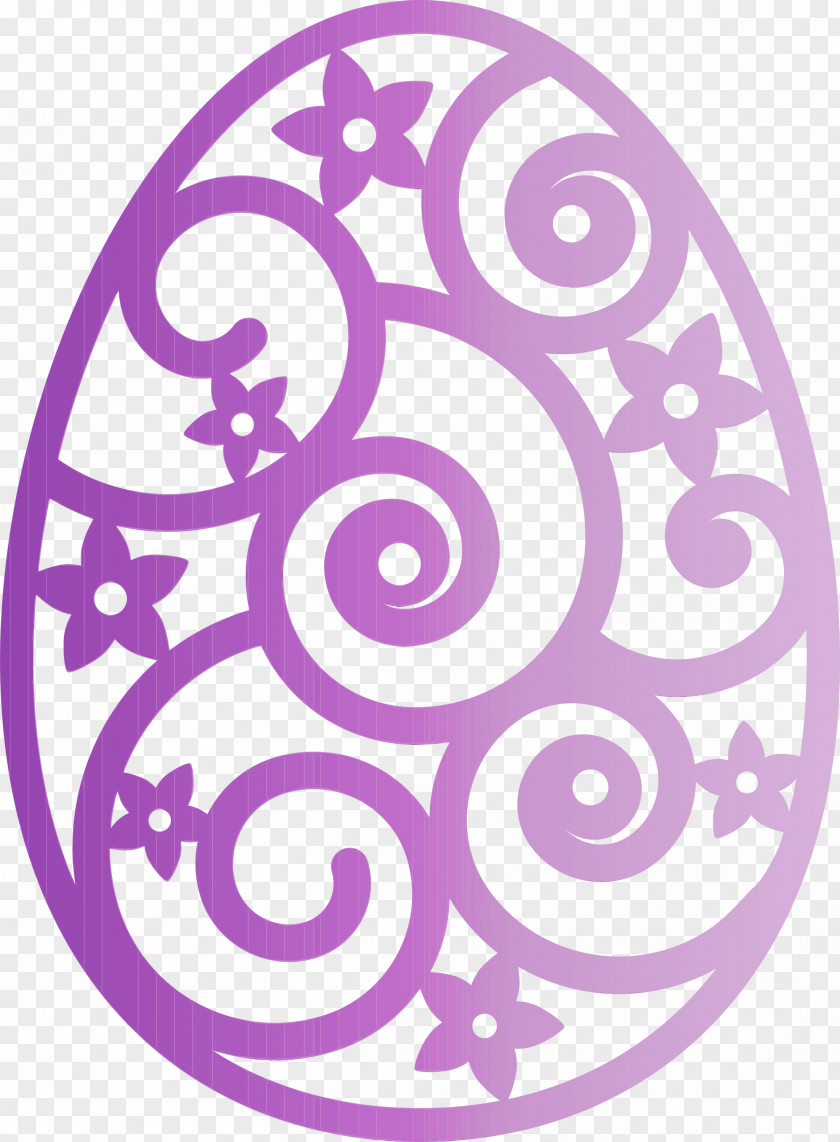 Violet Purple Circle Pattern Spiral PNG
