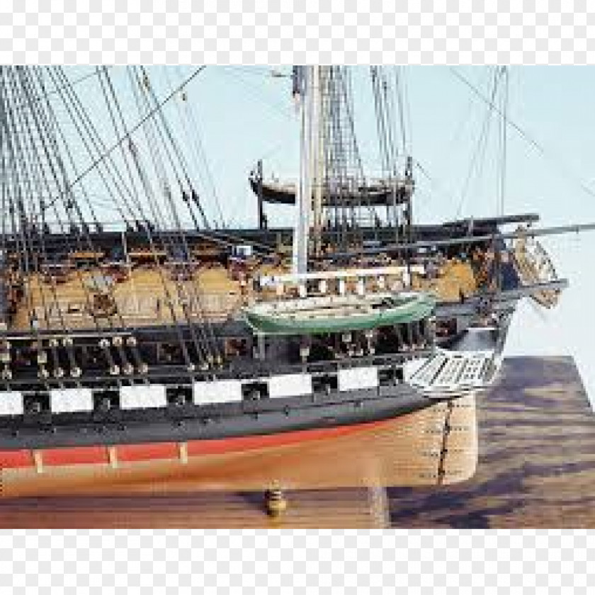 Wooden Boat USS Constitution Kitty Hawk Ship Model United States Navy PNG
