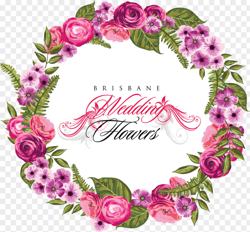 Wreath Wedding Invitation Flower Clip Art PNG
