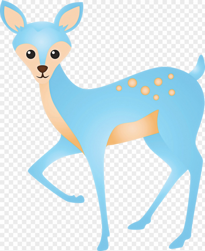 Animal Figure Cartoon Deer Fawn Tail PNG