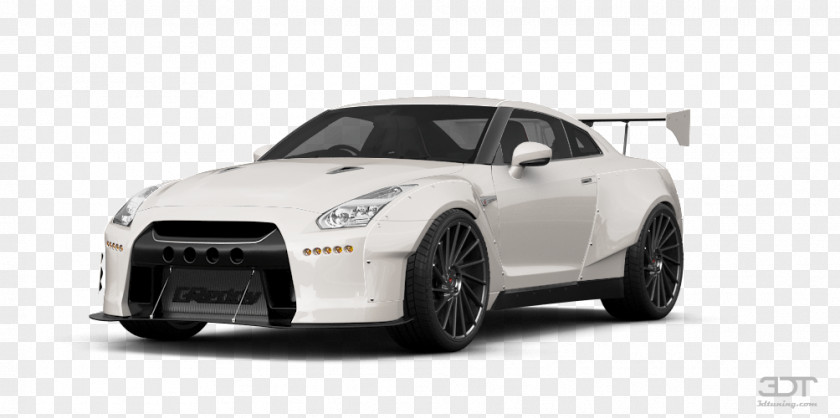 Car Nissan GT-R Mid-size Compact PNG