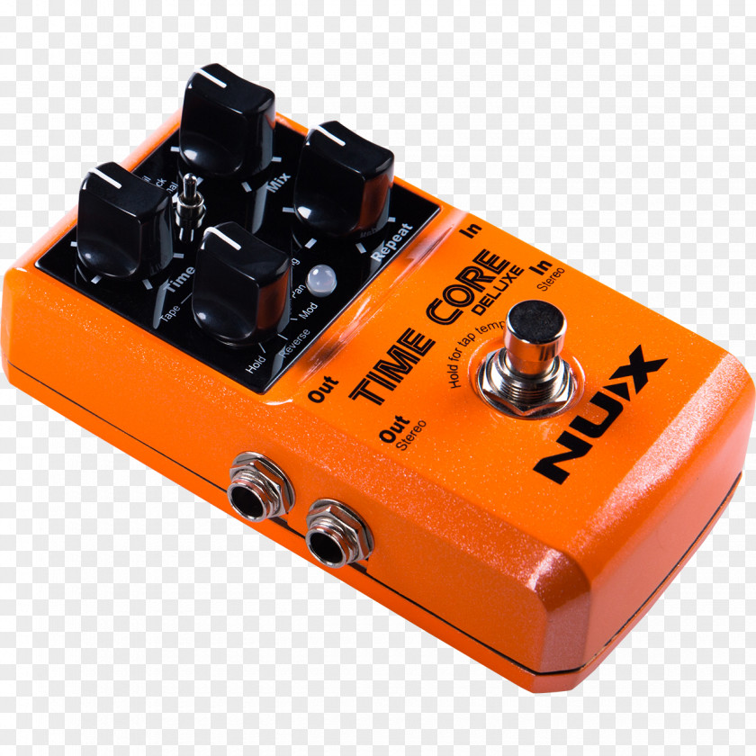 Electric Guitar Effects Processors & Pedals Delay NUX Loop Core Looper Pedal PNG