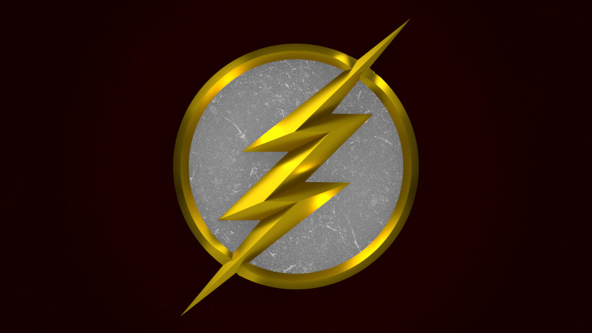 Flash The Logo Desktop Wallpaper Reverse-Flash PNG