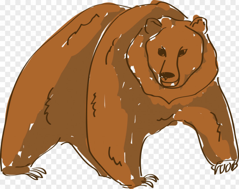 Painted Brown Bear Bear, What Do You See? Animal PNG