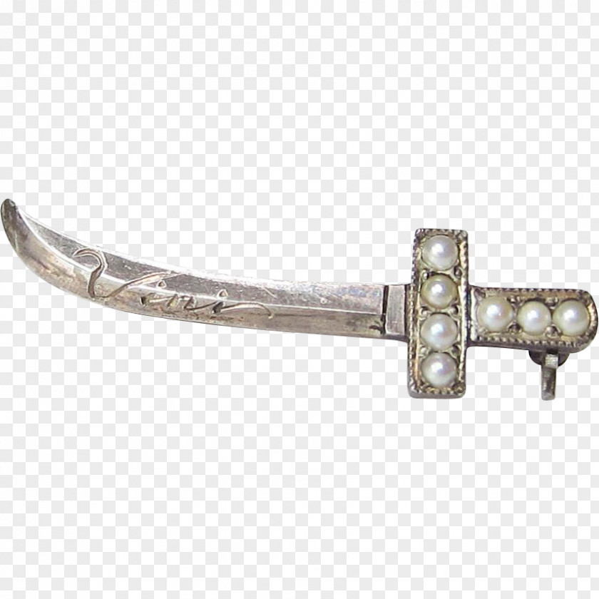 Silver Body Jewellery Weapon PNG