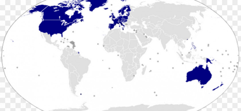 Speak English Old World Globe Western Map PNG