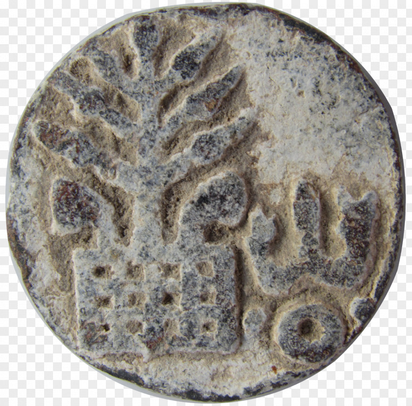 Symbol Bodhi Tree Chutu Dynasty Triratna Coin PNG