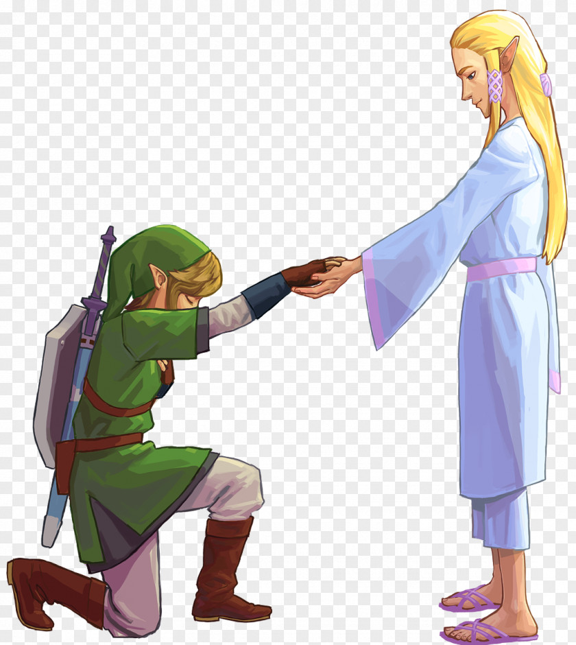 The Legend Of Zelda Human Behavior Cartoon Figurine Character PNG
