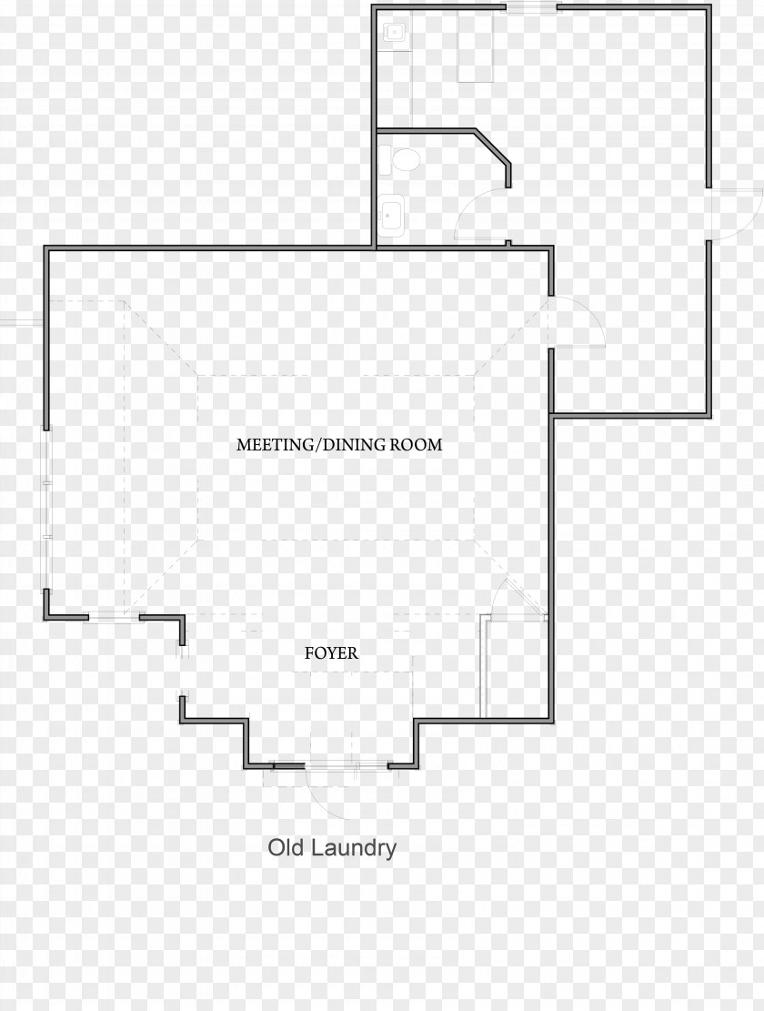 Tree Overlooking Floor Plan Line PNG