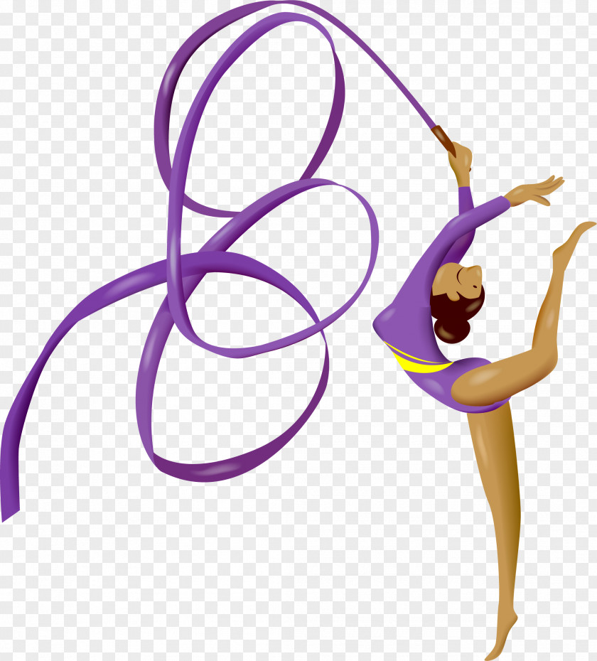 Gymnastics Rhythmic Ribbon Artistic PNG