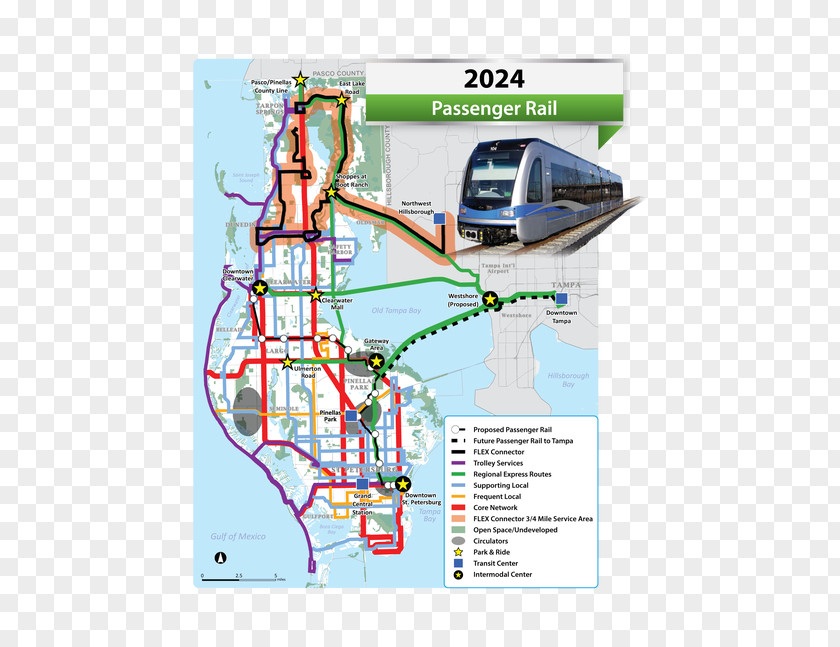 Light Rail Tampa Bay Area Regional Transportation Authority Election Engineering PNG