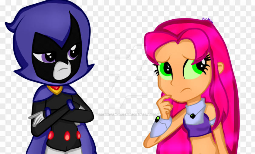 Raven Starfire Animated Film Cartoon Network PNG