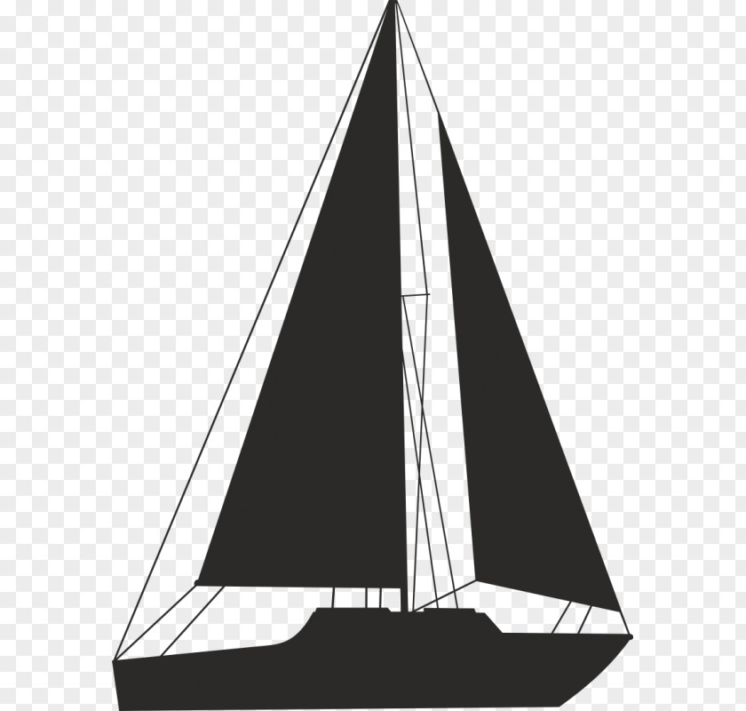 Sail Sailing Yawl Scow Sailboat PNG