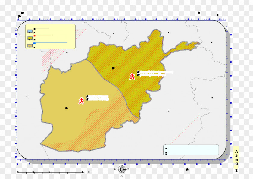 Map Flag Of Afghanistan PNG