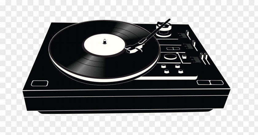 Record Player Phonograph Cassette Deck PNG