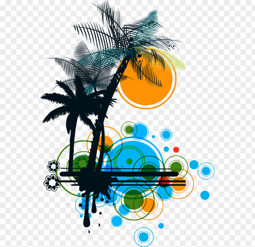 Beach Vector PNG