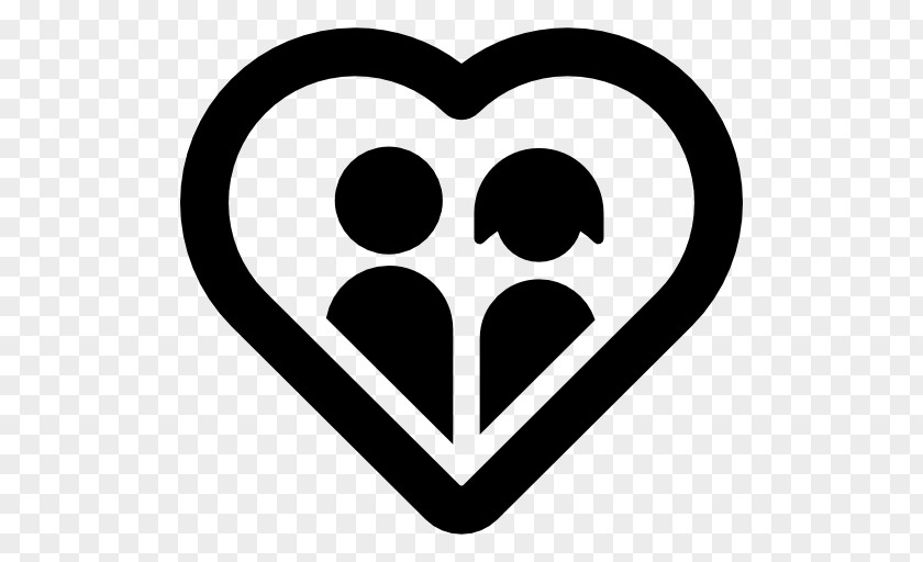 Heart Couple Symbol PNG