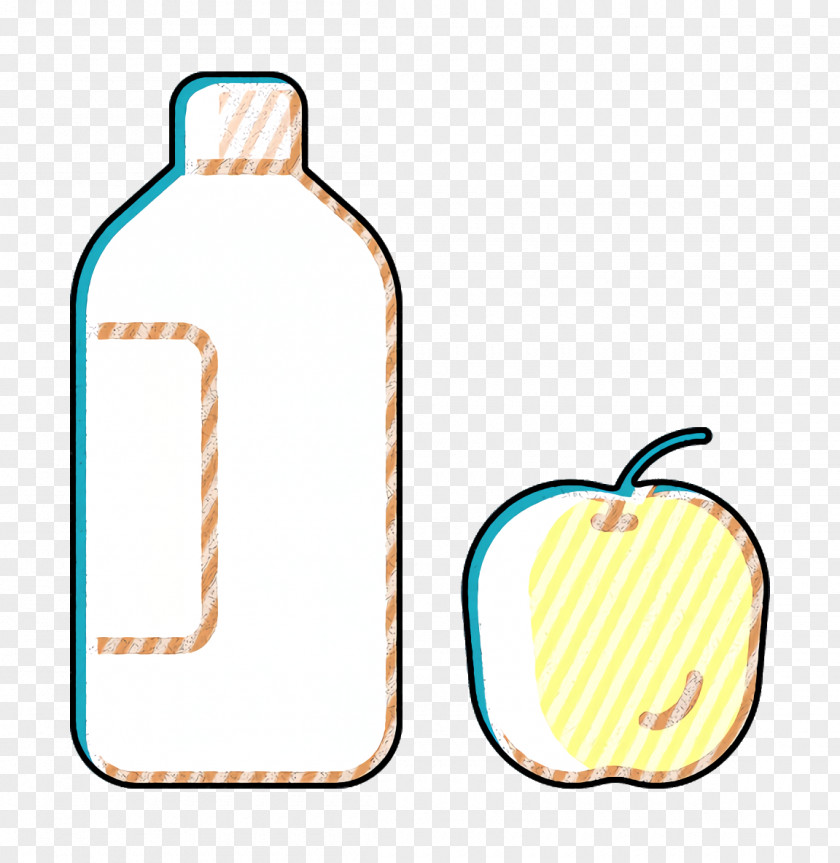 Plastic Bottle Water Cooking Icon Kitchen Accessory PNG