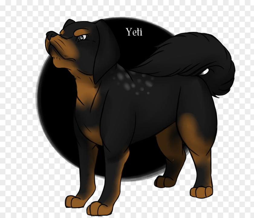 Puppy Rottweiler Dog Breed Yeti PNG