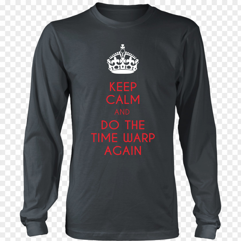 T-shirt Long-sleeved Hoodie Keep Calm And Carry On PNG