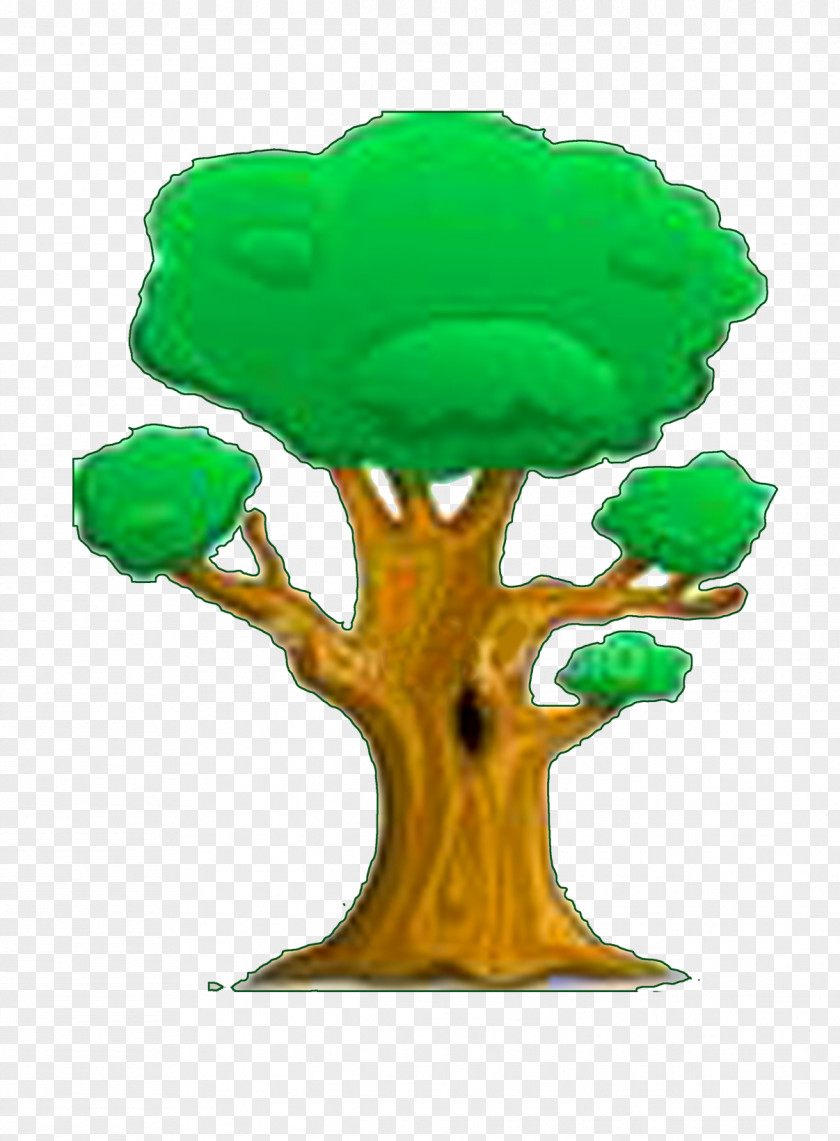 Tree Cartoon Drawing PNG