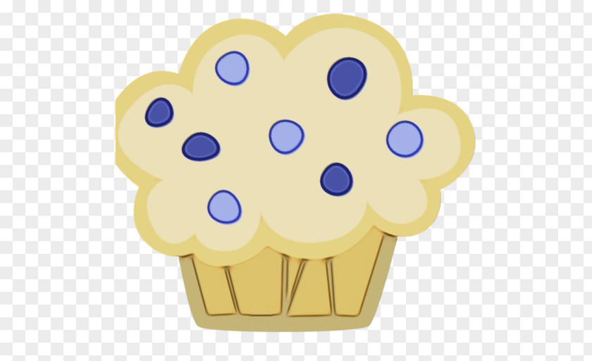 Baking Cup Yellow Clip Art PNG