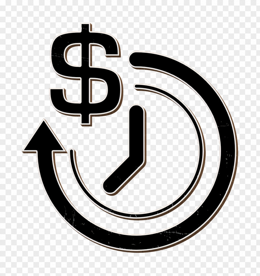 Business Icon Startup Icons Clock With Dollar Sign PNG