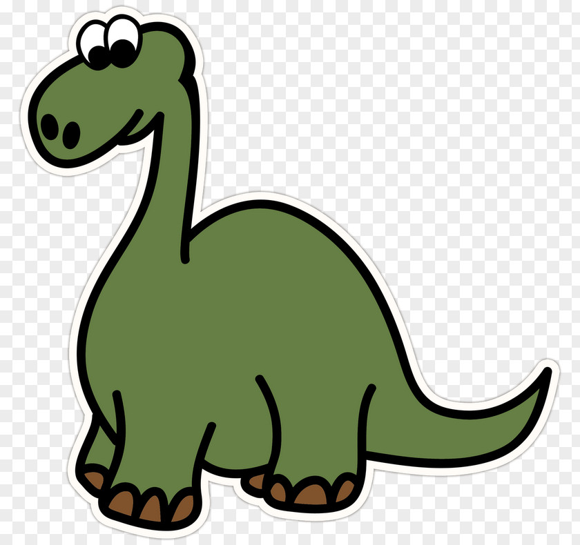 Dinosaur Terrestrial Animal Cartoon Clip Art PNG