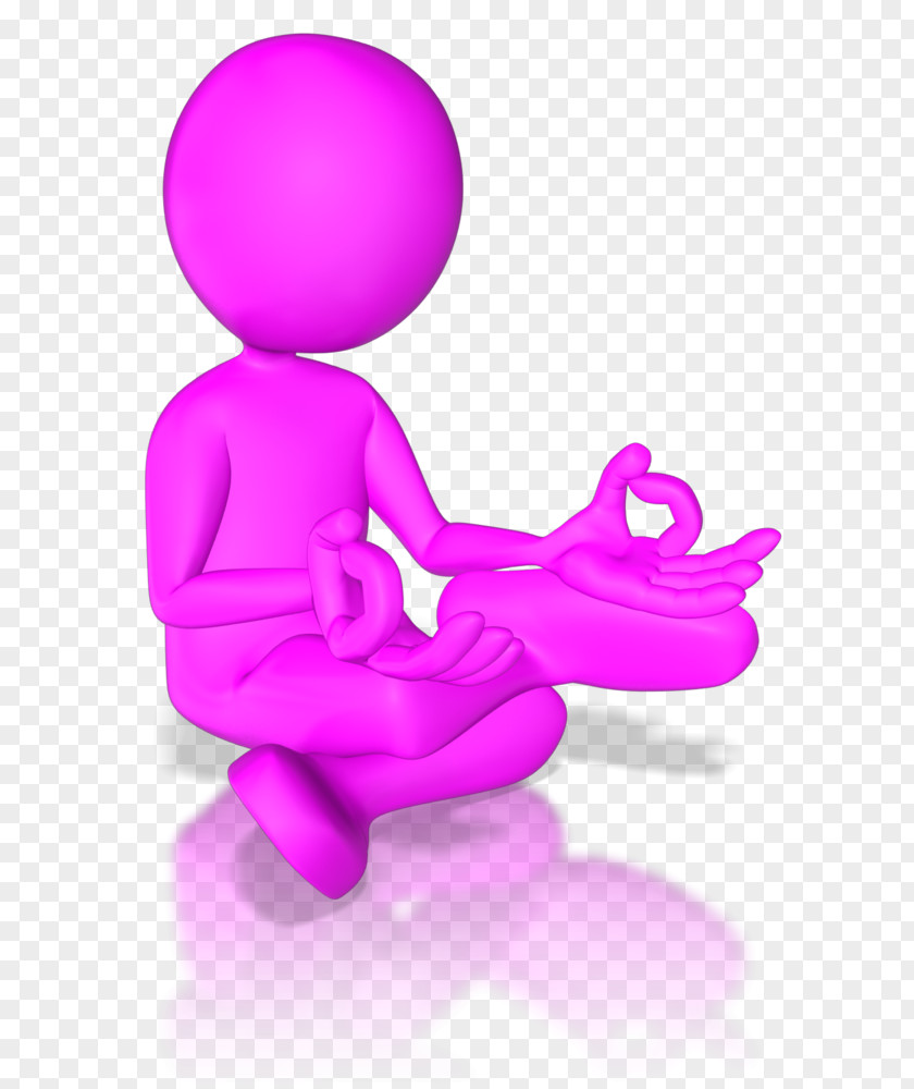 Sitting In Blue Autogenic Training Meditation Relaxation Technique Yoga Visualization PNG