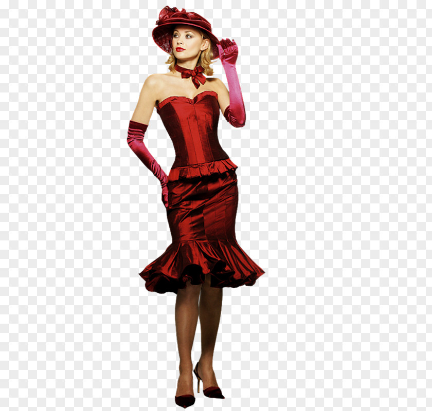 Cocktail Costume Fashion Maroon PNG
