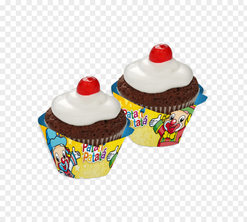 Colored Cupcakes Cupcake Muffin Buttercream Patati Patatá Galinha Pintadinha PNG