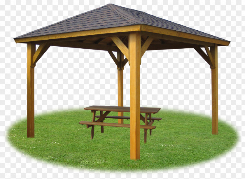 Gazebo Table Pavilion Pergola Roof PNG