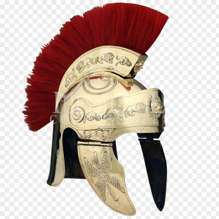 Helmet Combat Roman Empire Galea Centurion PNG